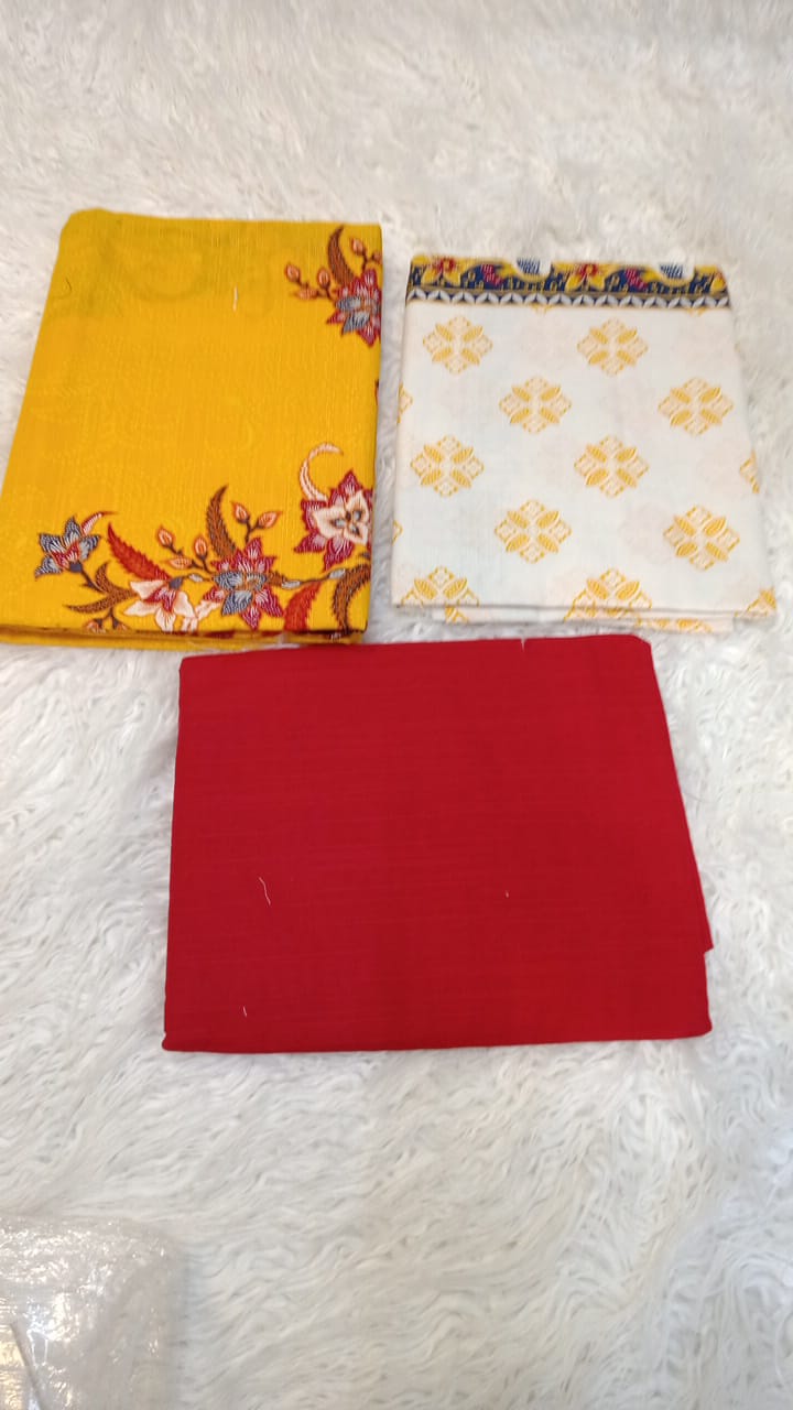 3 Pieces Khaddar unstitched
