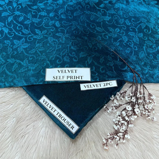 2 Pcs Women's Unstitched Printed Suit