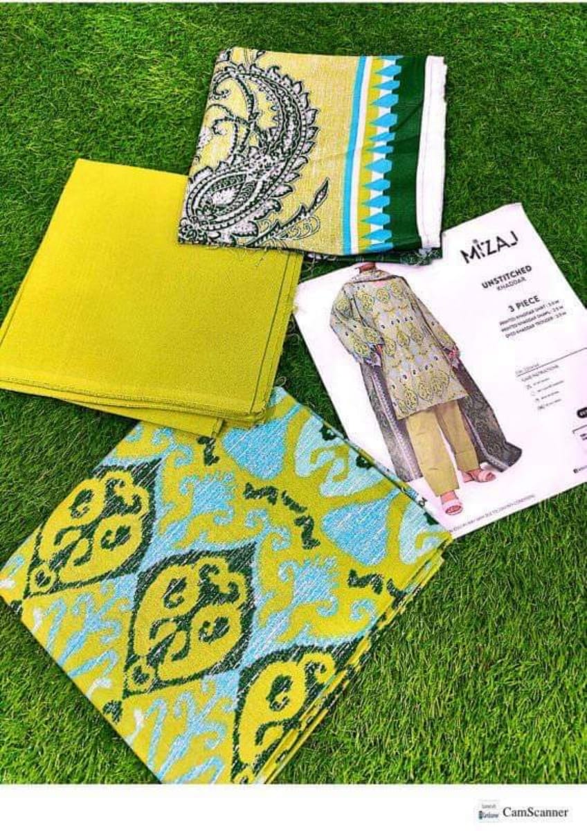 3 Pieces Khaddar unstitched