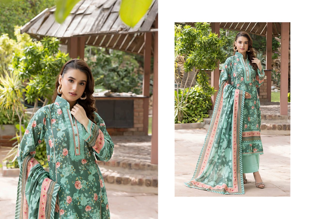 3 Pieces Khaddar unstitched