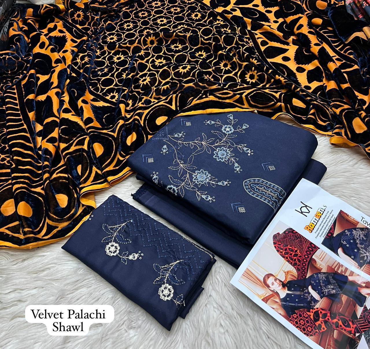 Tawakal 3pcs Emroidery Fancy