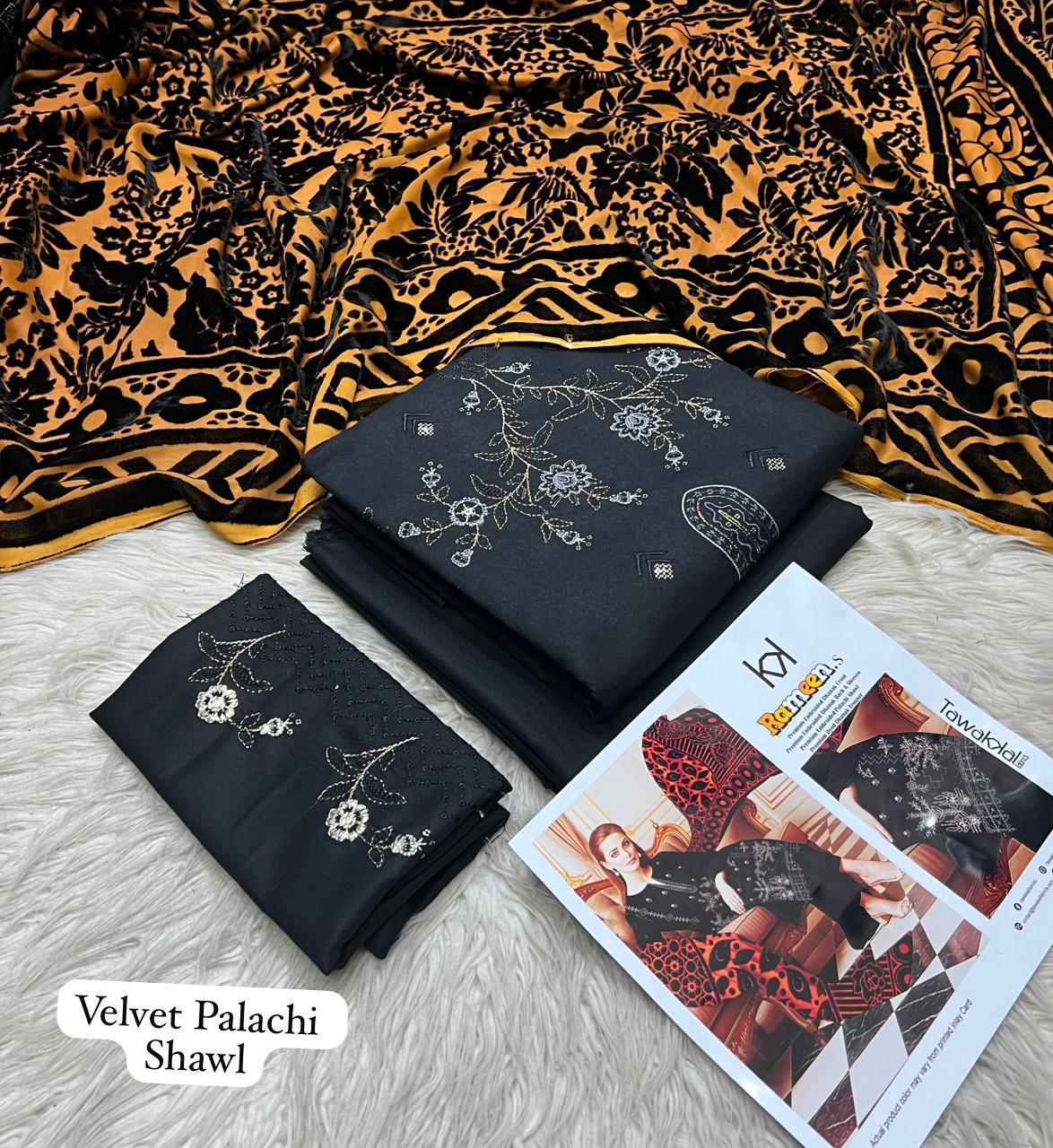 Tawakal 3pcs Emroidery Fancy