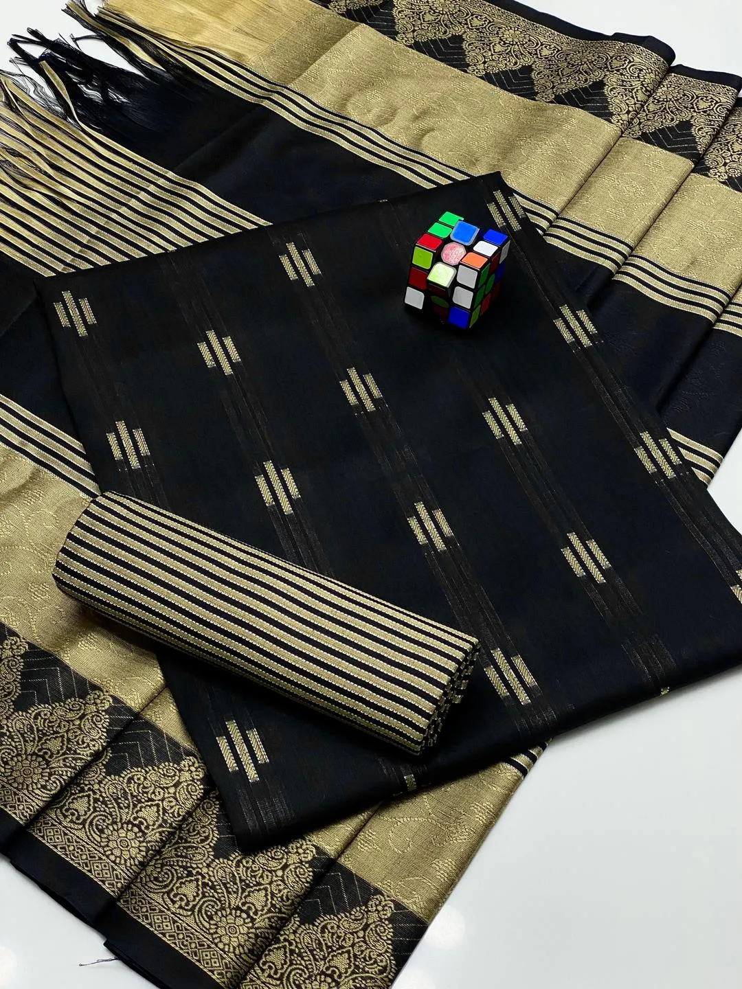 3 Pcs Women's Unstitched Printed Embroidered Suit