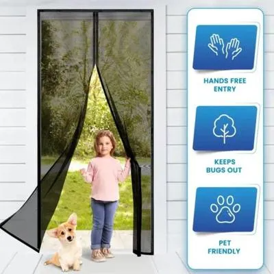 Magnetic Screen door - Mesh Curtain